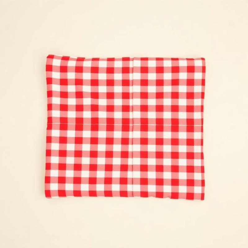 Gingham blanket